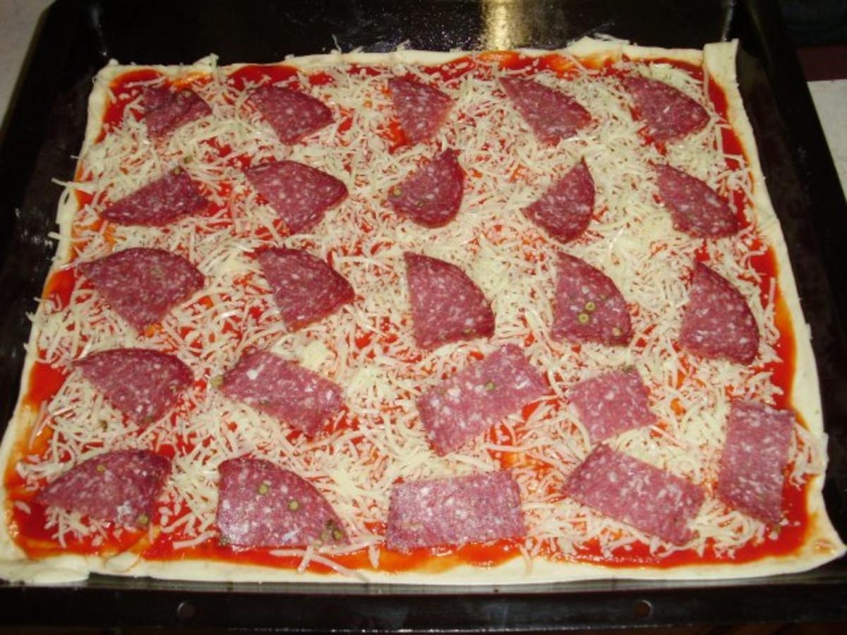Pizzateig (schnell und einfach) - Rezept - Bild Nr. 3