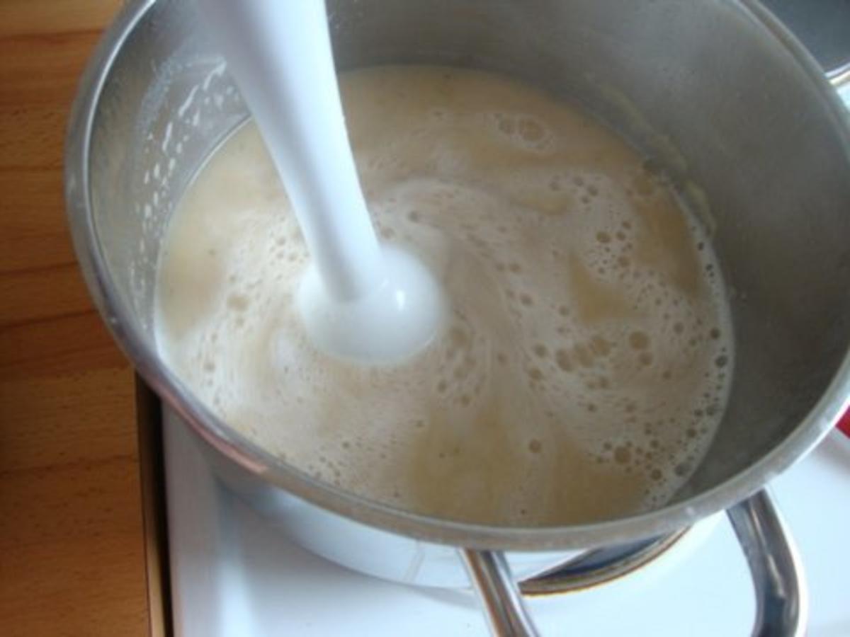 Weiße Bohnensuppe mit geröstetem Knoblauch - Rezept - Bild Nr. 6