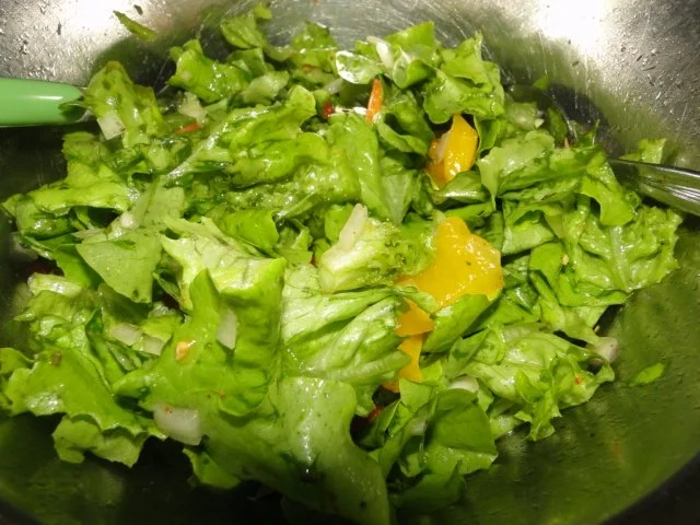 Rezept: Hackbraten mit frischen Kräuter, dazu Bild Nr. 7 Hackbraten mit frischen Kräuter, dazu - Rezept - Bild Nr. 7