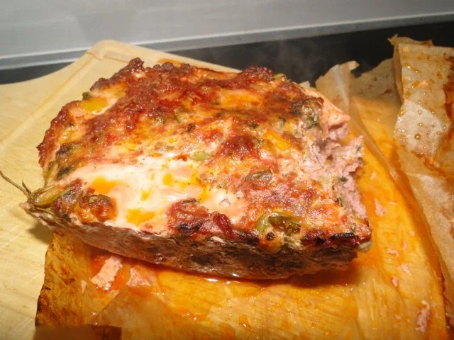 Rezept: Hackbraten mit frischen Kräuter, dazu Bild Nr. 8 Hackbraten mit frischen Kräuter, dazu - Rezept - Bild Nr. 8