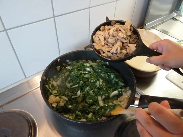 Rezept: Spinatlasagne mit Feta Bild Nr. 3 Spinatlasagne mit Feta - Rezept - Bild Nr. 3