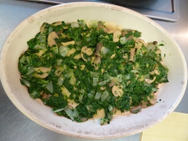 Rezept: Spinatlasagne mit Feta Bild Nr. 4 Spinatlasagne mit Feta - Rezept - Bild Nr. 4