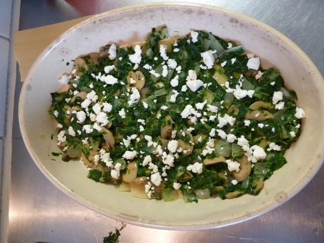 Rezept: Spinatlasagne mit Feta Bild Nr. 5 Spinatlasagne mit Feta - Rezept - Bild Nr. 5