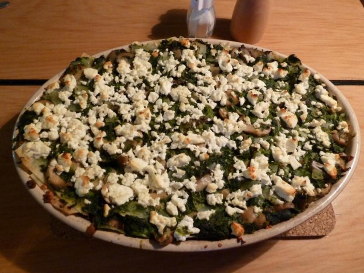 Spinatlasagne mit Feta - Rezept mit Bild - kochbar.de