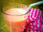 Getränk: Erdbeer-Bananen-Shake - Rezept