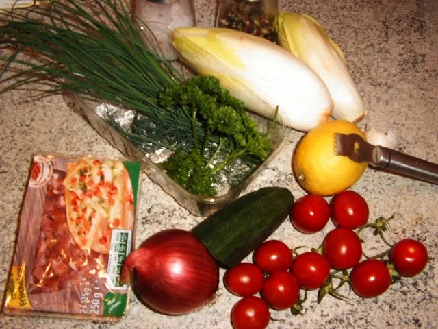 Chicoreesalat lauwarm - Rezept - Bild Nr. 2