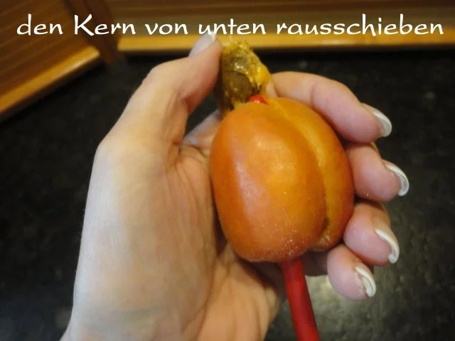 Rezept: Wachauer Marillen / Aprikosen Knödel (Kartoffelteig) Bild Nr. 9 Wachauer Marillen / Aprikosen Knödel (Kartoffelteig) - Rezept - Bild Nr. 9