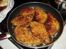 Schweineschnitzel aus kaltem Schweinebraten - Rezept