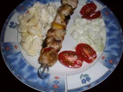 kartoffelsalat mit apfel - Rezept