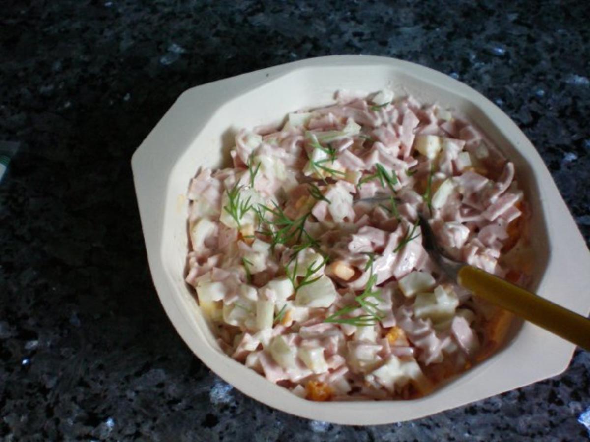Salat: Fleischsalat - Rezept mit Bild - kochbar.de
