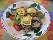 Rezept: Vegan : Tortellini - Pfanne Vegan : Tortellini - Pfanne - Rezept