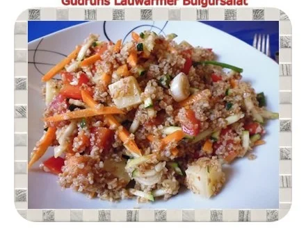 Salat: Lauwarmer Bulgursalat - Rezept
