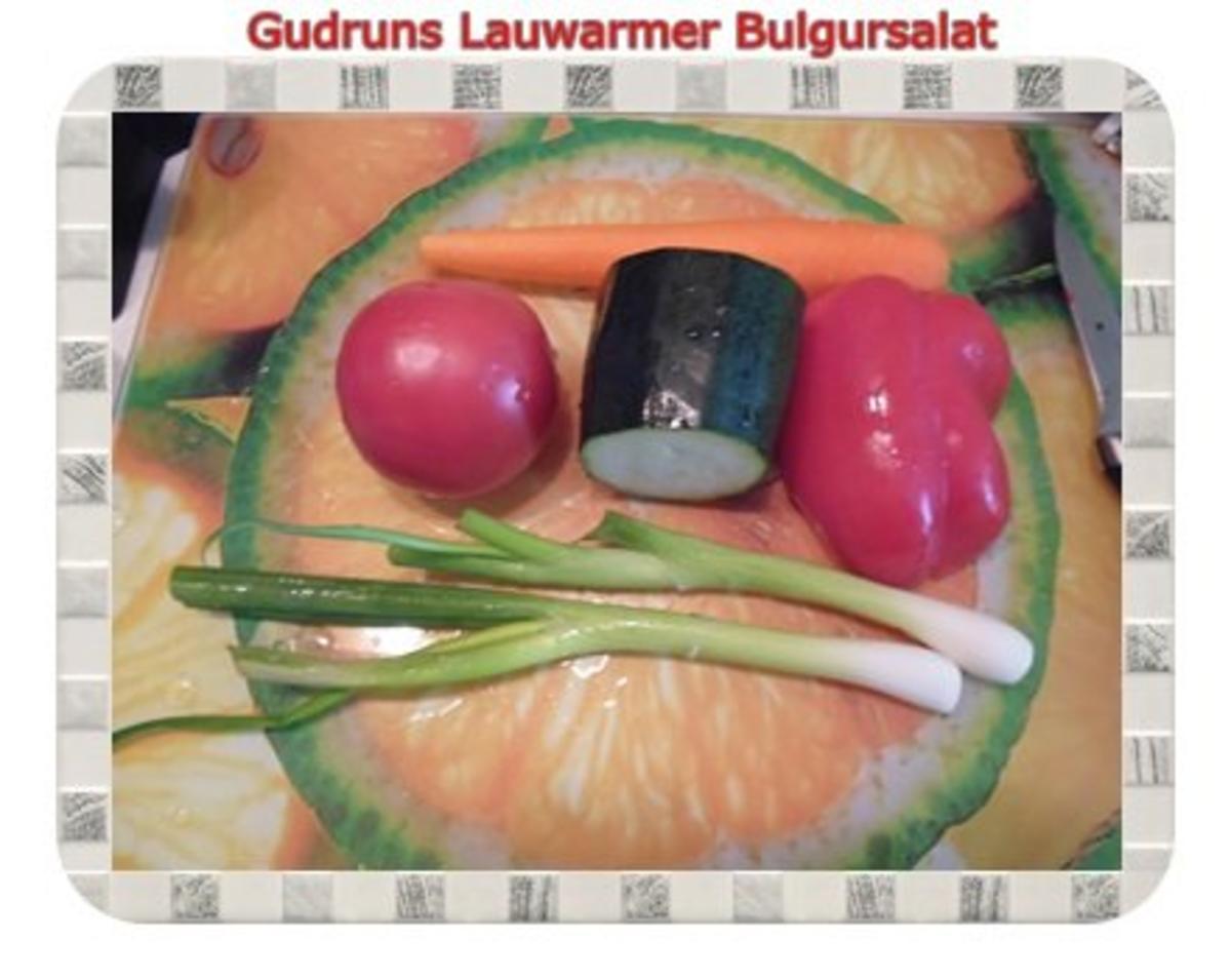 Salat: Lauwarmer Bulgursalat - Rezept - Bild Nr. 5