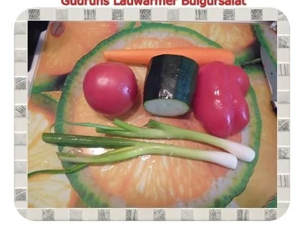 Salat: Lauwarmer Bulgursalat - Rezept - Bild Nr. 5