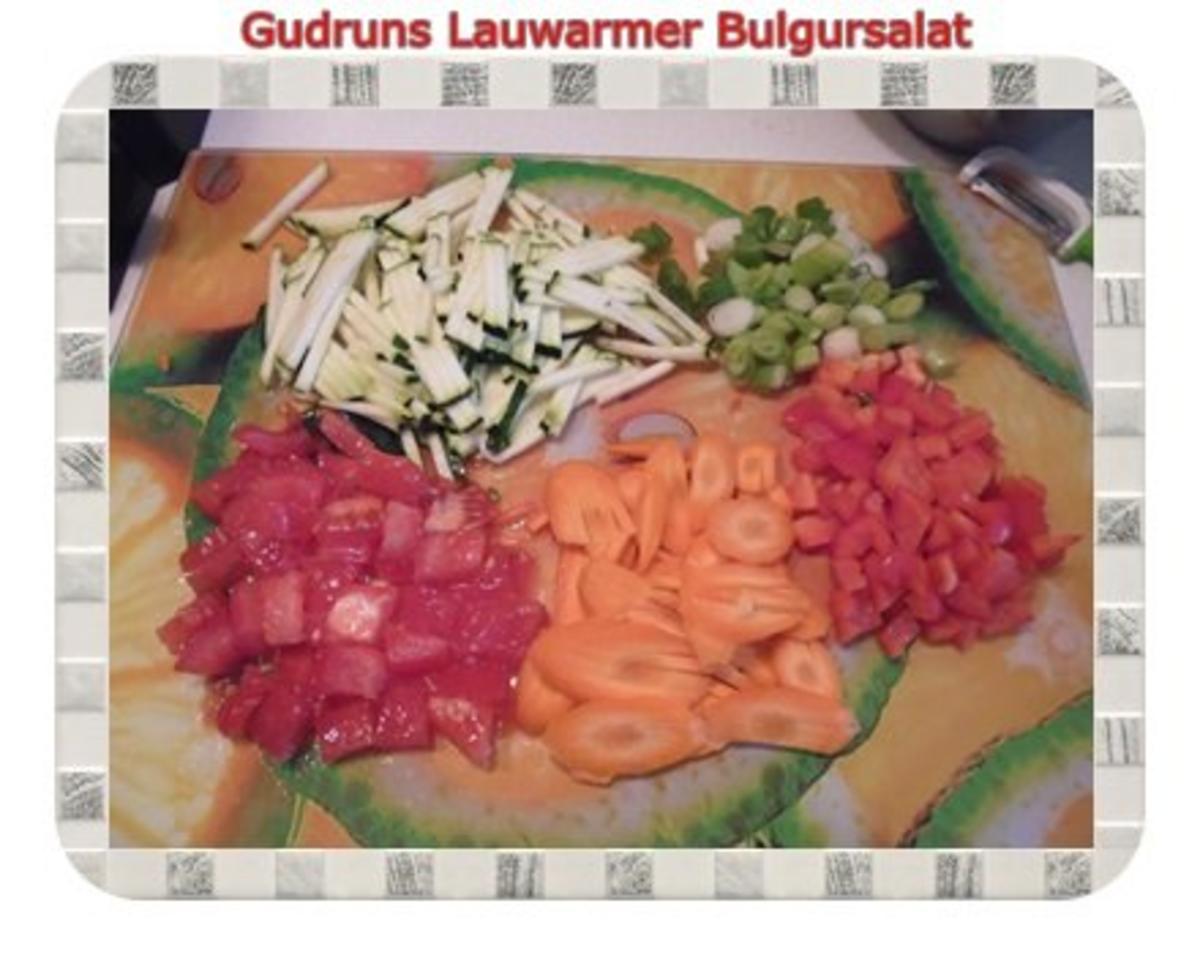 Salat: Lauwarmer Bulgursalat - Rezept - Bild Nr. 6