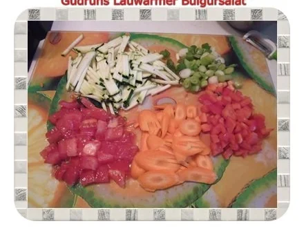 Salat: Lauwarmer Bulgursalat - Rezept - Bild Nr. 6