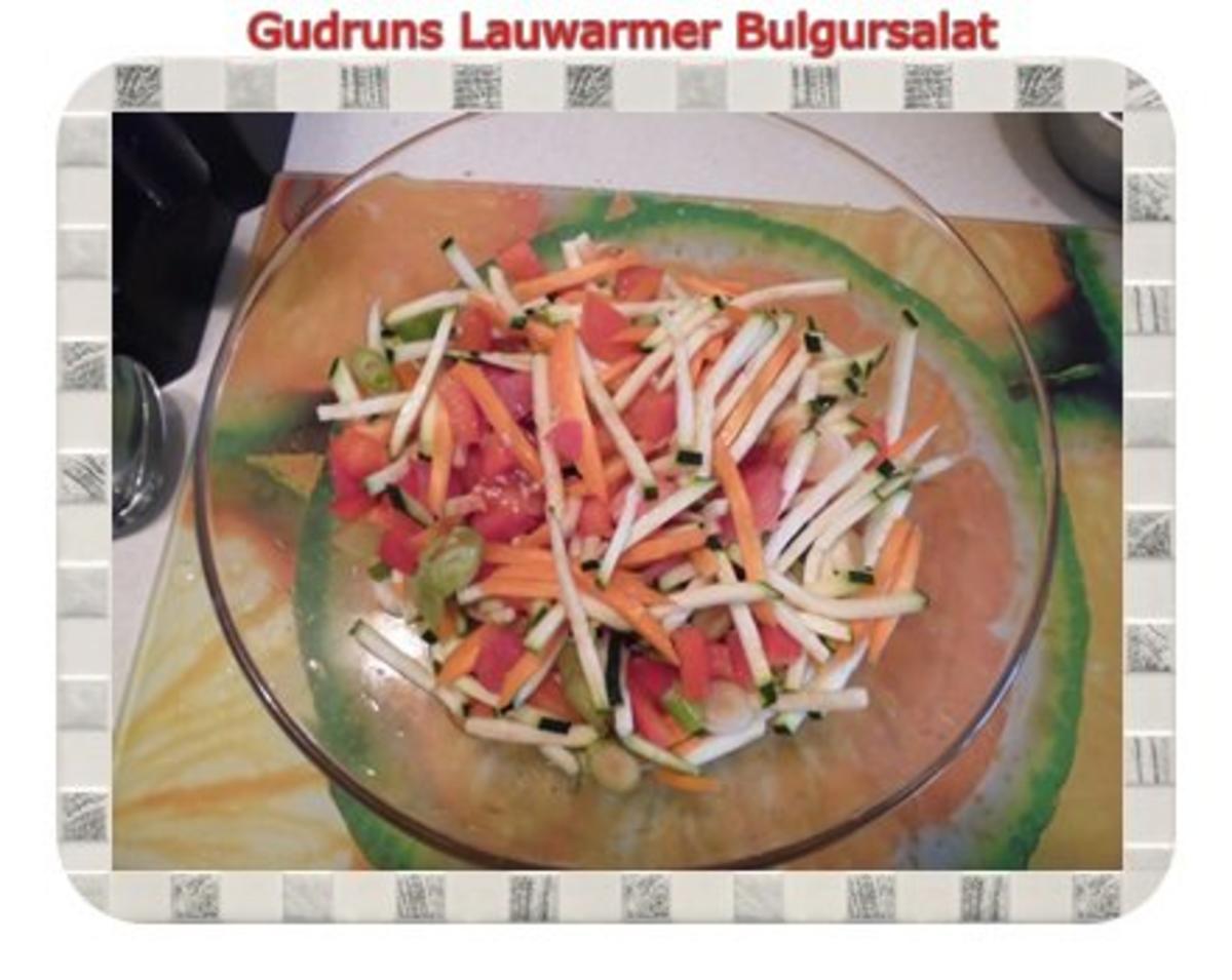 Salat: Lauwarmer Bulgursalat - Rezept - Bild Nr. 7