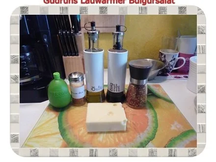 Salat: Lauwarmer Bulgursalat - Rezept - Bild Nr. 9