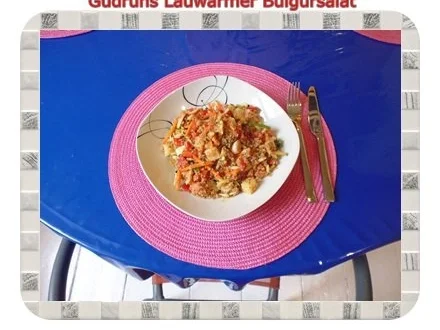 Salat: Lauwarmer Bulgursalat - Rezept - Bild Nr. 12