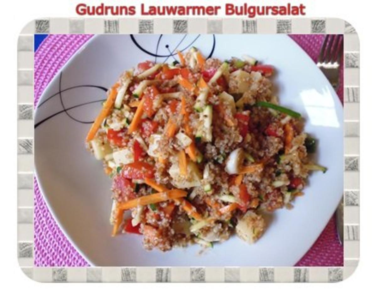 Salat: Lauwarmer Bulgursalat - Rezept - Bild Nr. 13