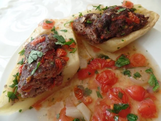 Gefüllte Schmorgurke - Rezept - Bild Nr. 2