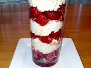 Himbeer-Amaranth Joghurt (vegan) - Rezept