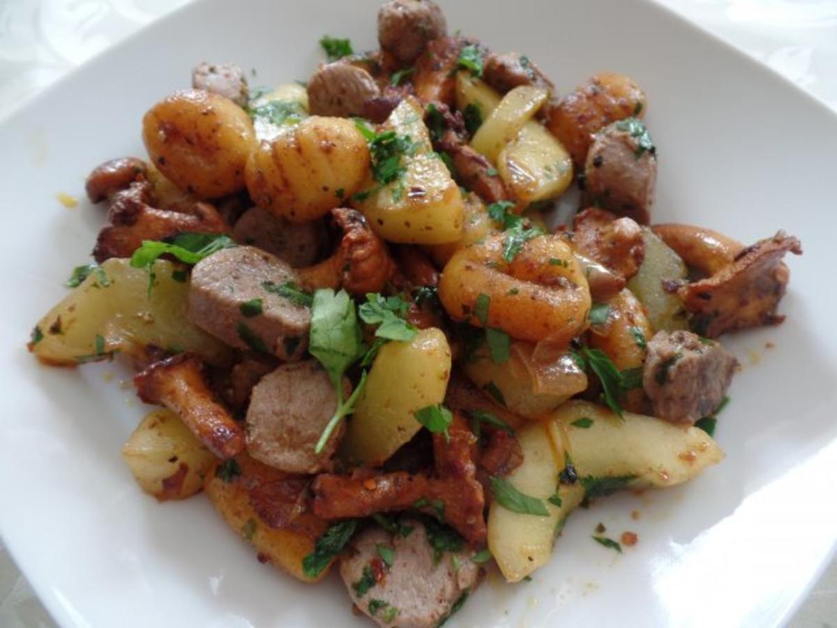 Bilder für Gemüse-Pfanne mit Lammfilets - Rezept