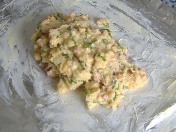 Warmer Knödelsalat mit Pfifferlingen und Senfvinaigrette - Rezept - Bild Nr. 3