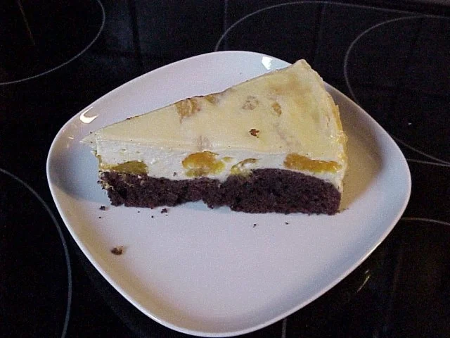 Rezept: Schmandkuchen mit Schokoboden Bild Nr. 2 Schmandkuchen mit Schokoboden - Rezept - Bild Nr. 2