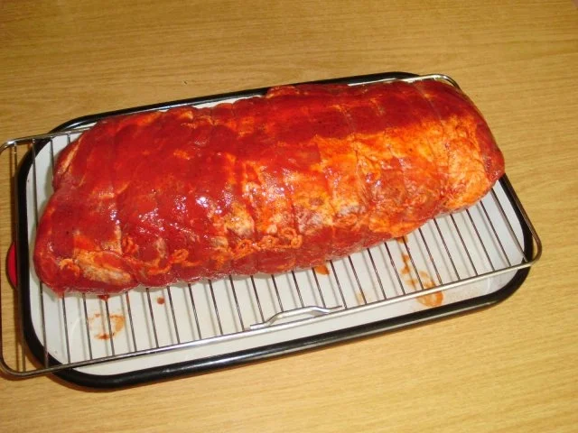 Spießbraten mit Serviettenknödeln - Rezept - Bild Nr. 2