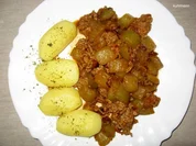 Putenhack/Landgurken-Schmortopf - Rezept