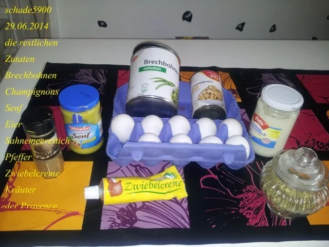 Pfannengerichte: Bouletten tummeln sich in einer Kartoffel-Bohnen Champignons-Pfanne - Rezept - Bild Nr. 2