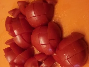 Pfannengerichte: Bouletten tummeln sich in einer Kartoffel-Bohnen Champignons-Pfanne - Rezept - Bild Nr. 8