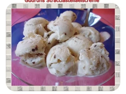 Rezept: Eis: Stracciatellaeis Eis: Stracciatellaeis - Rezept