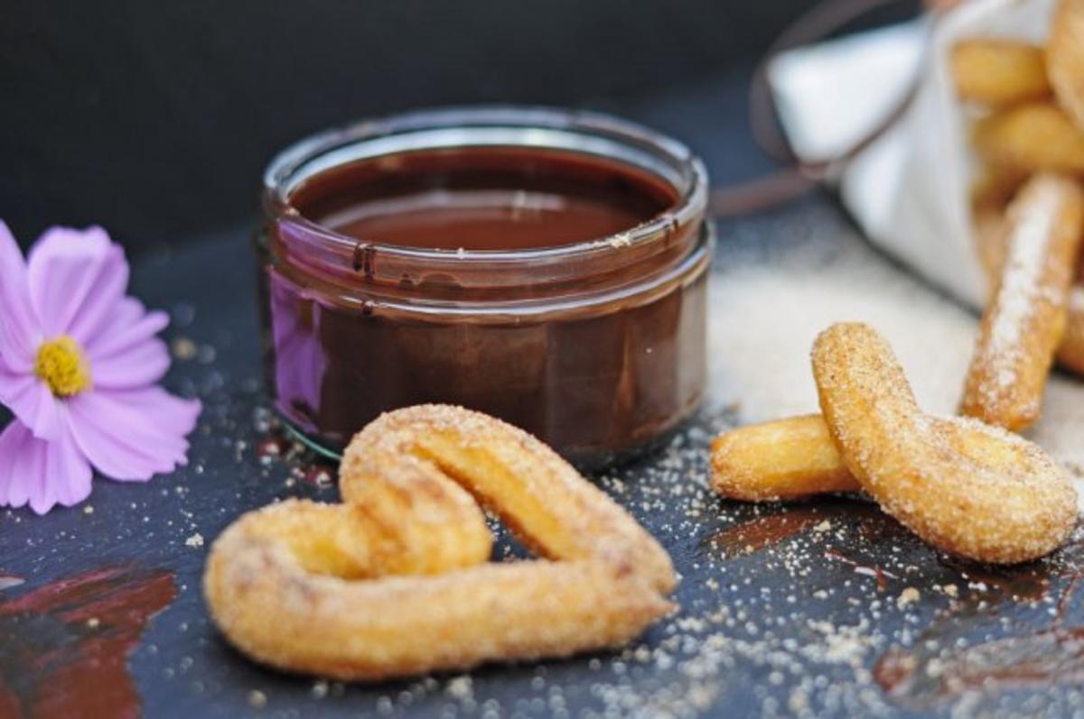 Bilder für Churros mit heisser Schokolade - Rezept