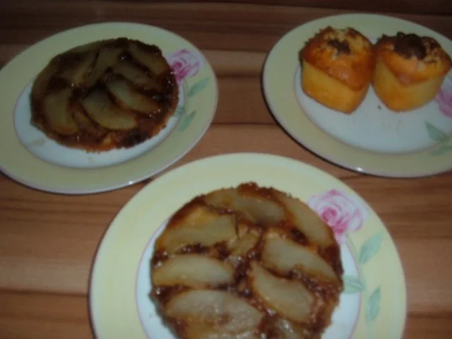 Kuchen : Birnentarte umgedreht in klein - Rezept - Bild Nr. 8