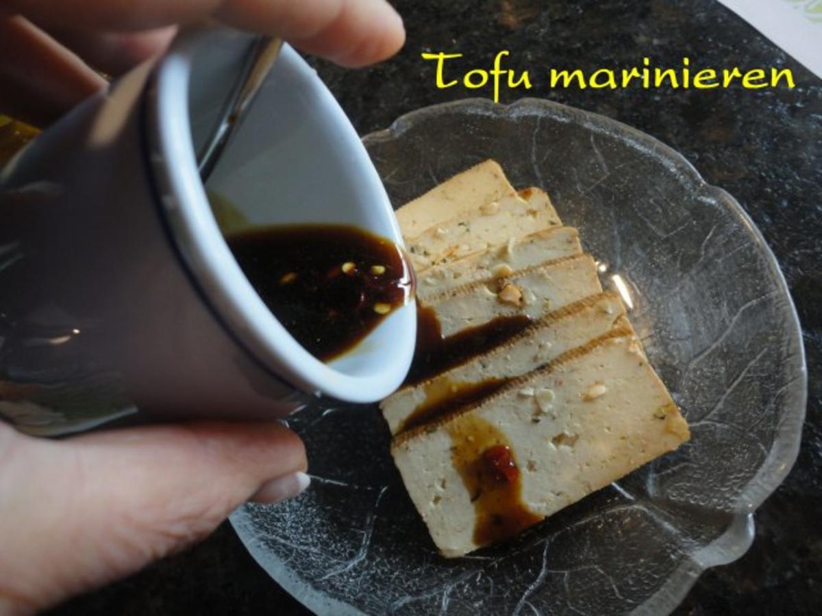 Wokgemüse mit mariniertem Chili-Tofu - Rezept - Bild Nr. 3
