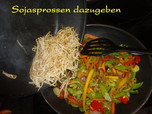 Wokgemüse mit mariniertem Chili-Tofu - Rezept - Bild Nr. 11