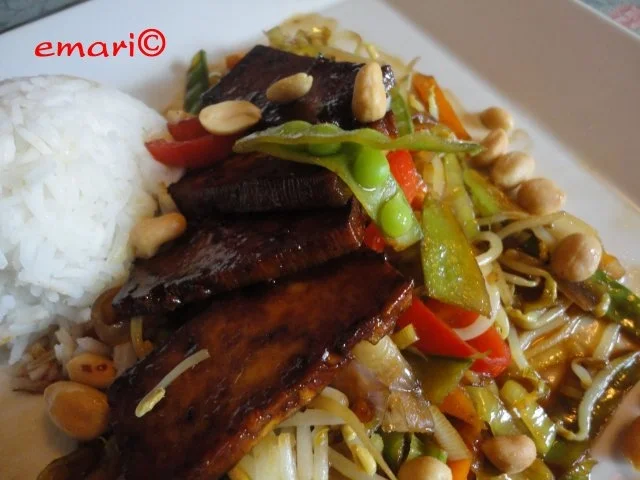 Wokgemüse mit mariniertem Chili-Tofu - Rezept - Bild Nr. 2