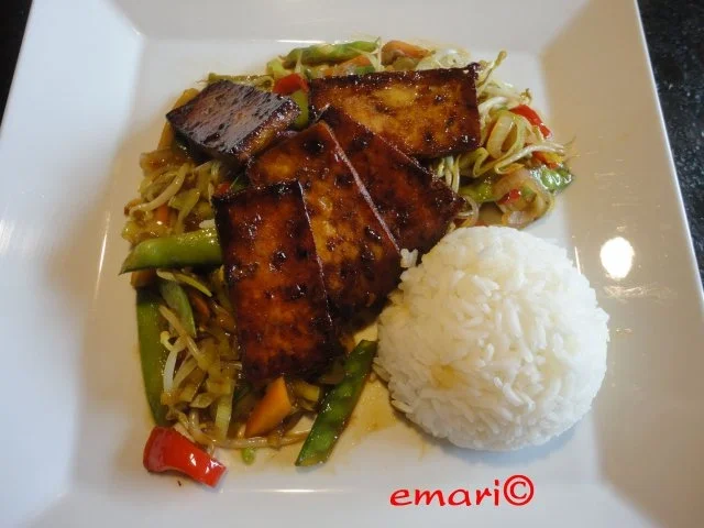 Wokgemüse mit mariniertem Chili-Tofu - Rezept - Bild Nr. 14