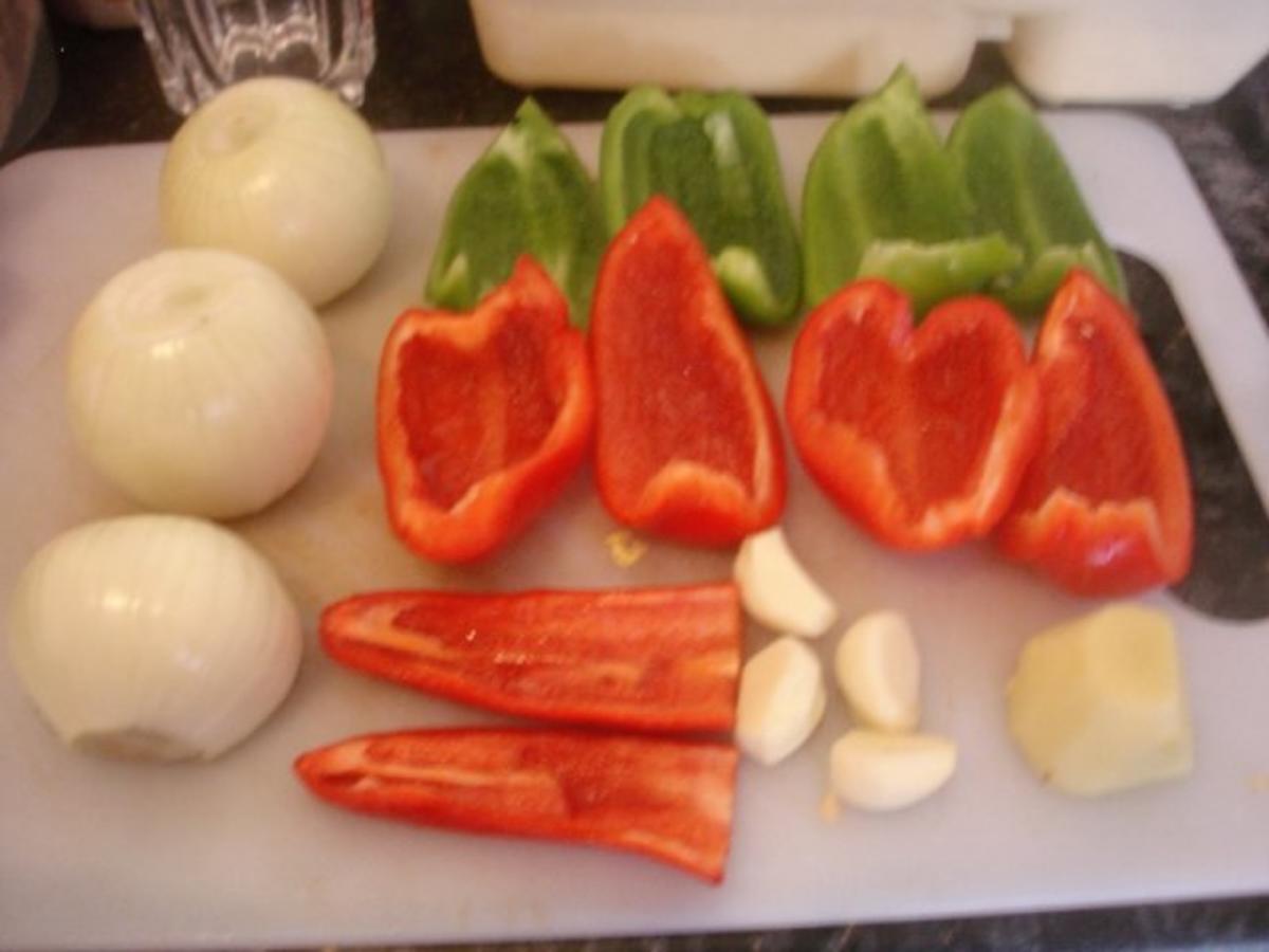 Rindermett Paprika Röllchen - einfach - von MausVoh