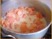 Möhrenblüten in Sahnesauce - Rezept