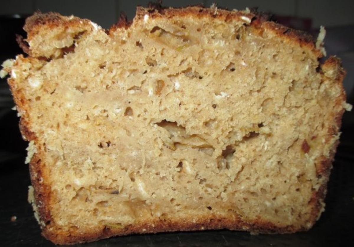 Birnen Haferflocken Brot - Rezept