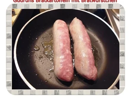 Kartoffeln: Bratkartoffeln mit Bratwürstchen - Rezept - Bild Nr. 5