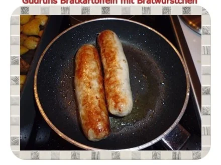 Kartoffeln: Bratkartoffeln mit Bratwürstchen - Rezept - Bild Nr. 8