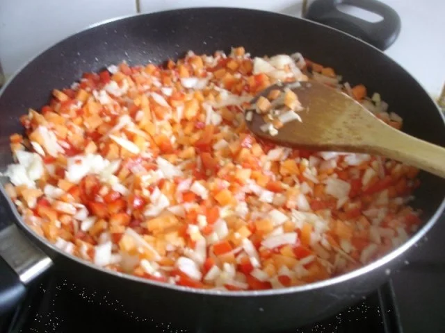 Pasta mit gemischten Salat - Rezept - Bild Nr. 9