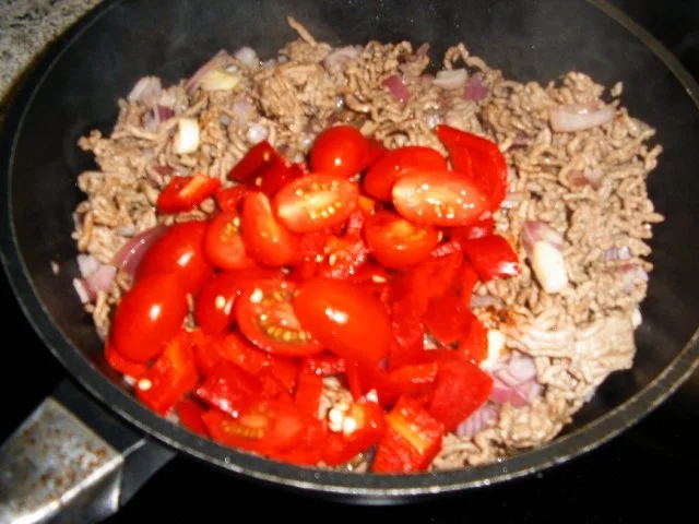 Rezept: Zucchini mit Hackfleisch Bild Nr. 4 Zucchini mit Hackfleisch - Rezept - Bild Nr. 4