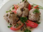 Kapern -Kalbs-Klopse - Rezept