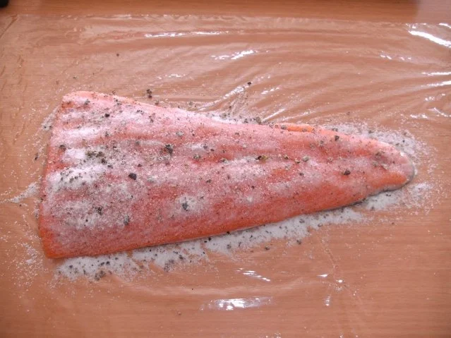Fisch: Graved Lachs - Version 2 - Rezept - Bild Nr. 4