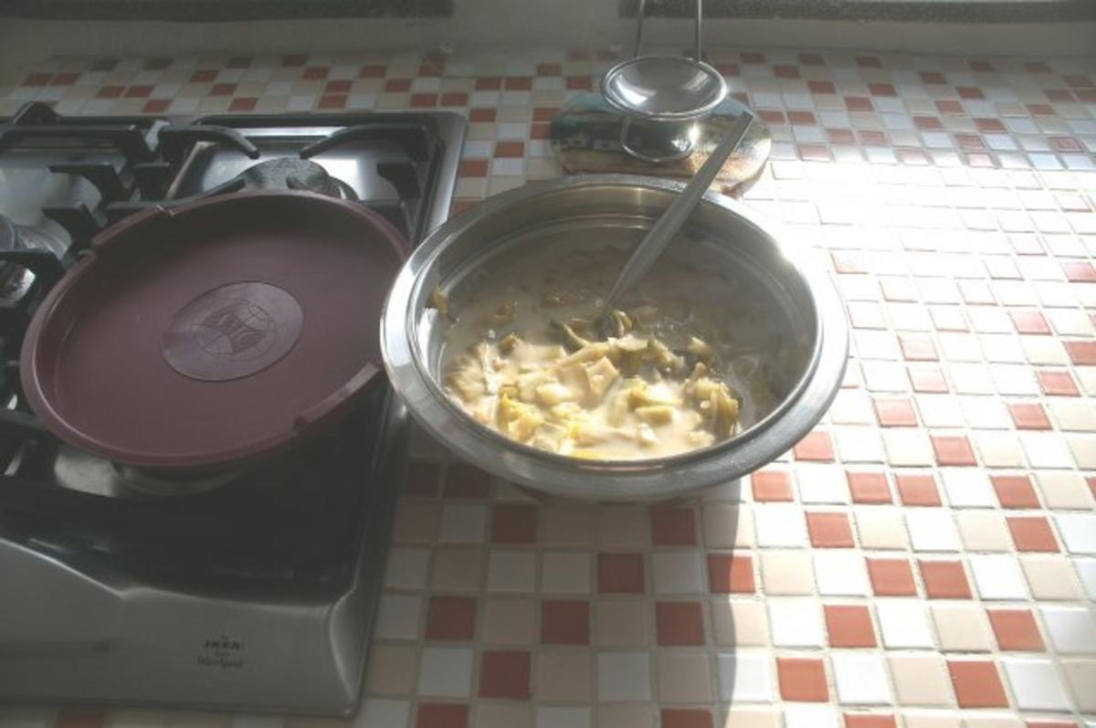 Porree in Käserahm-Sauce - Rezept mit Bild - kochbar.de